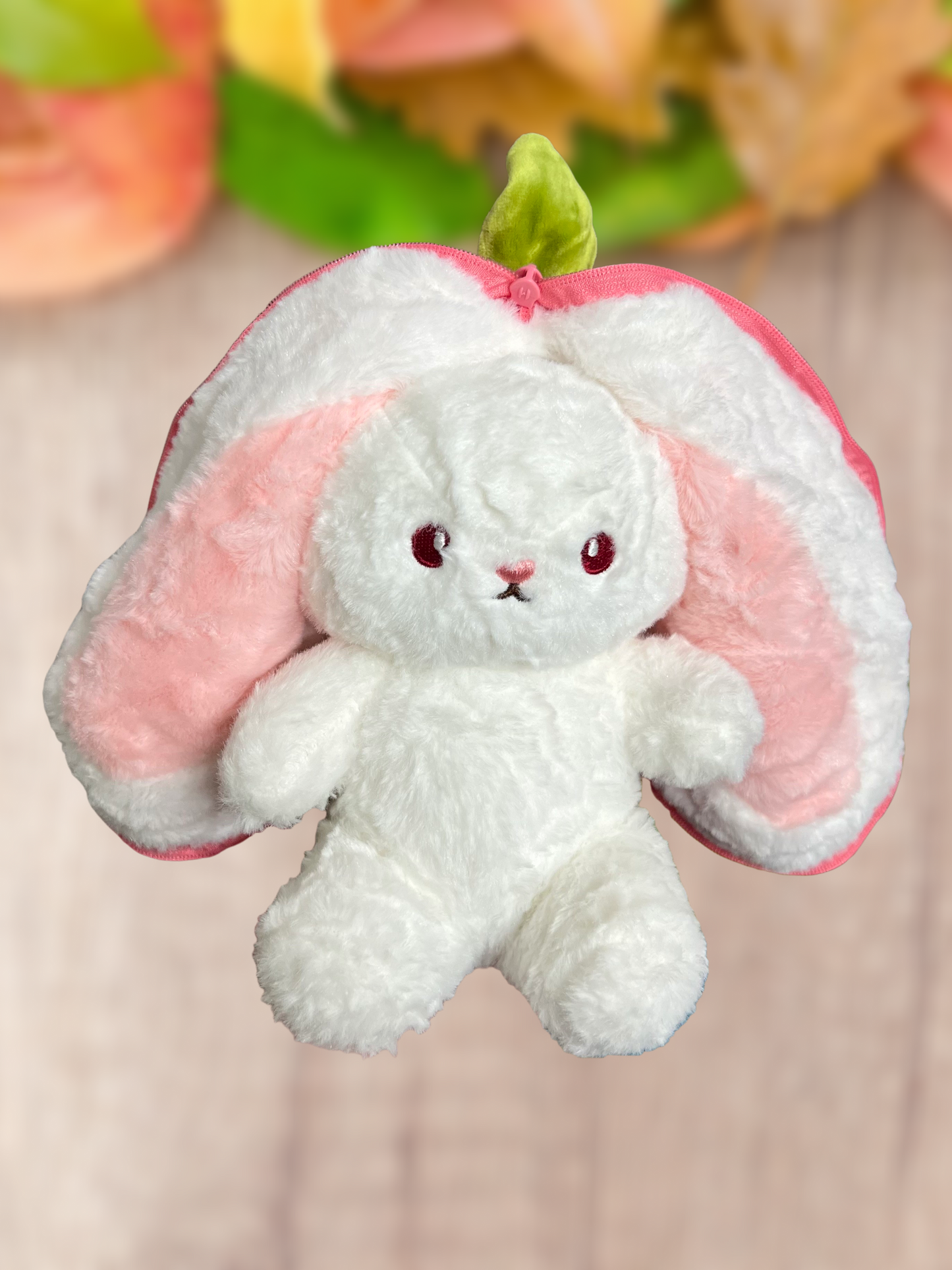 Reversible Bunny Plush Soft Toy