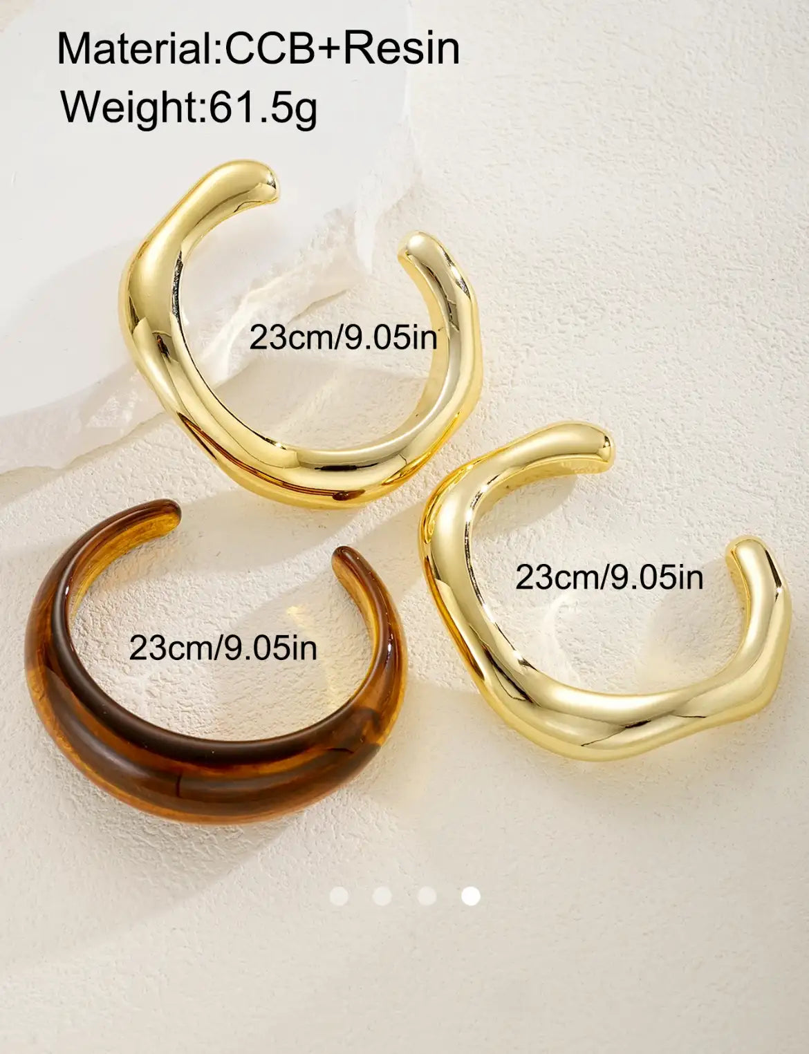 Bracelet Set 005 // Gold