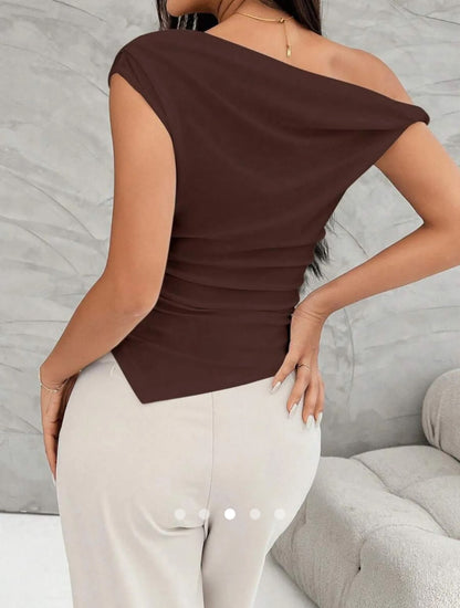 Knotted Top // Brown