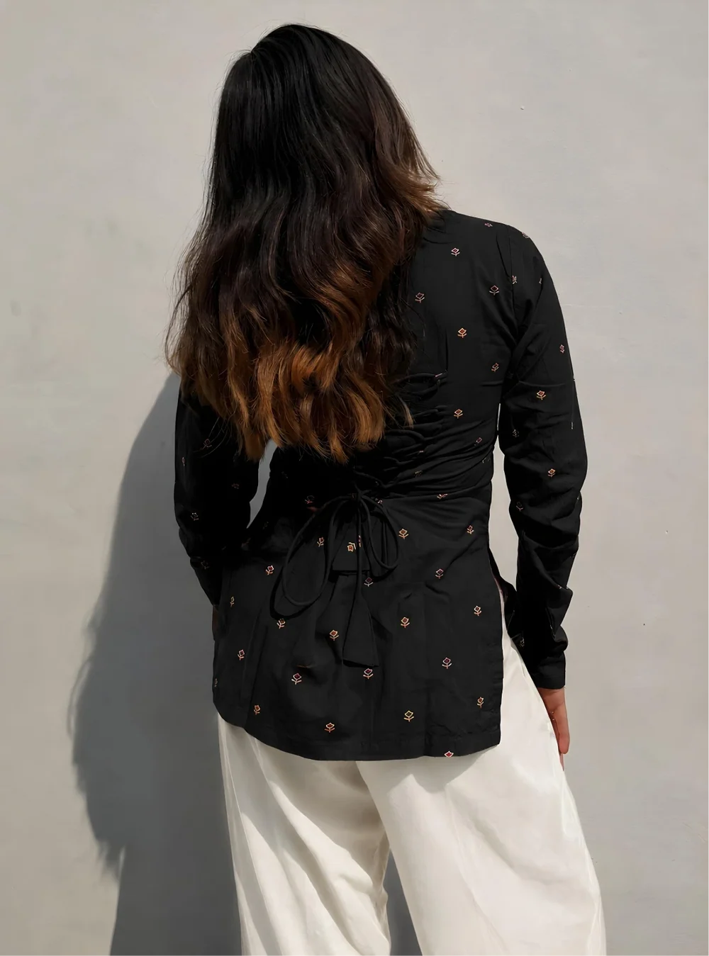 Kashish // Corset Back Kurti (100% Cotton)