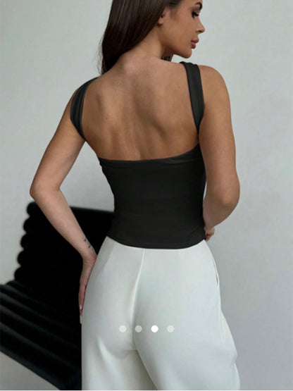 Criss Cross Top // Black