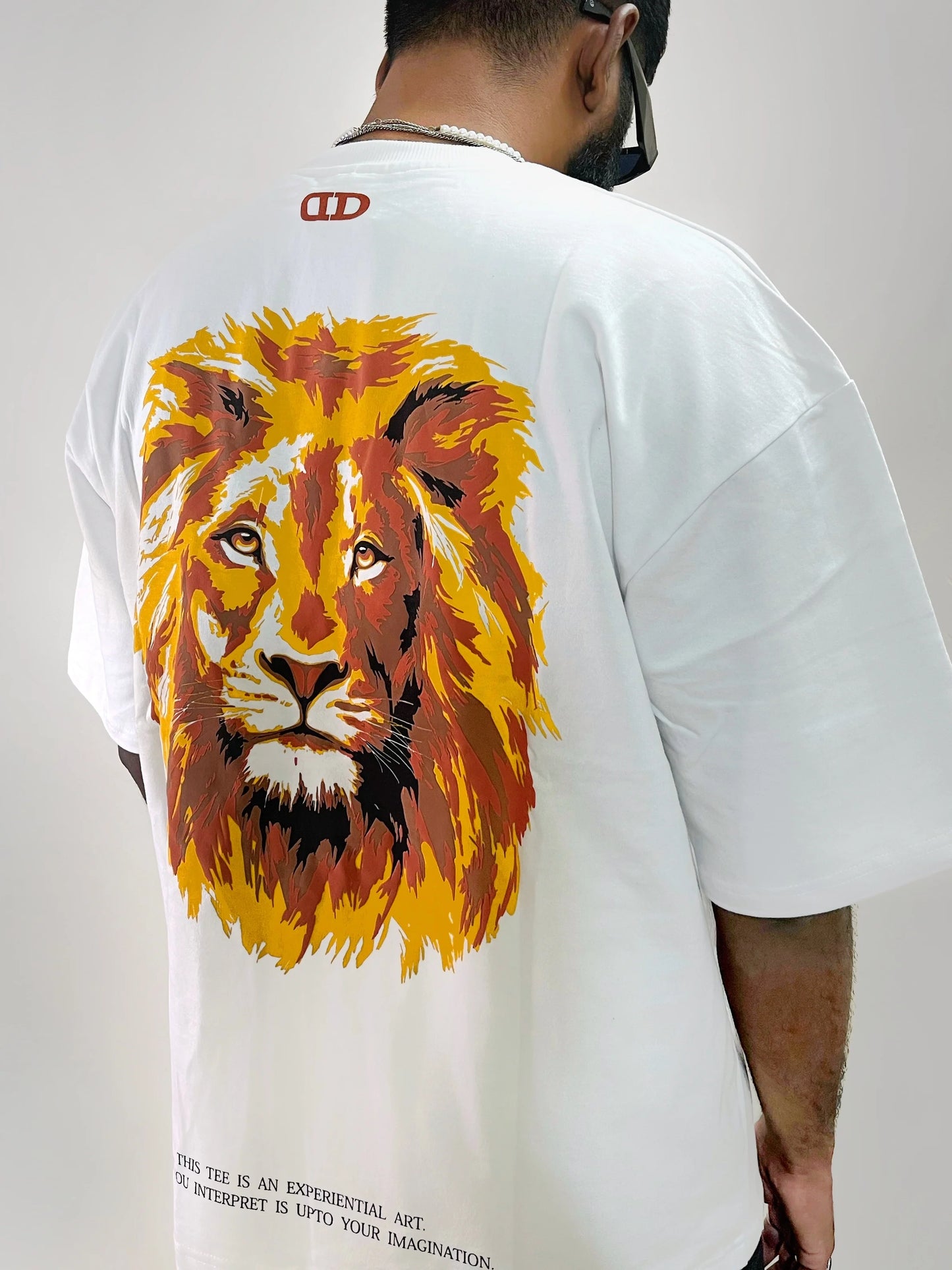 MAJESTIC LION // Puff Print - Heavy Weight 240 GSM