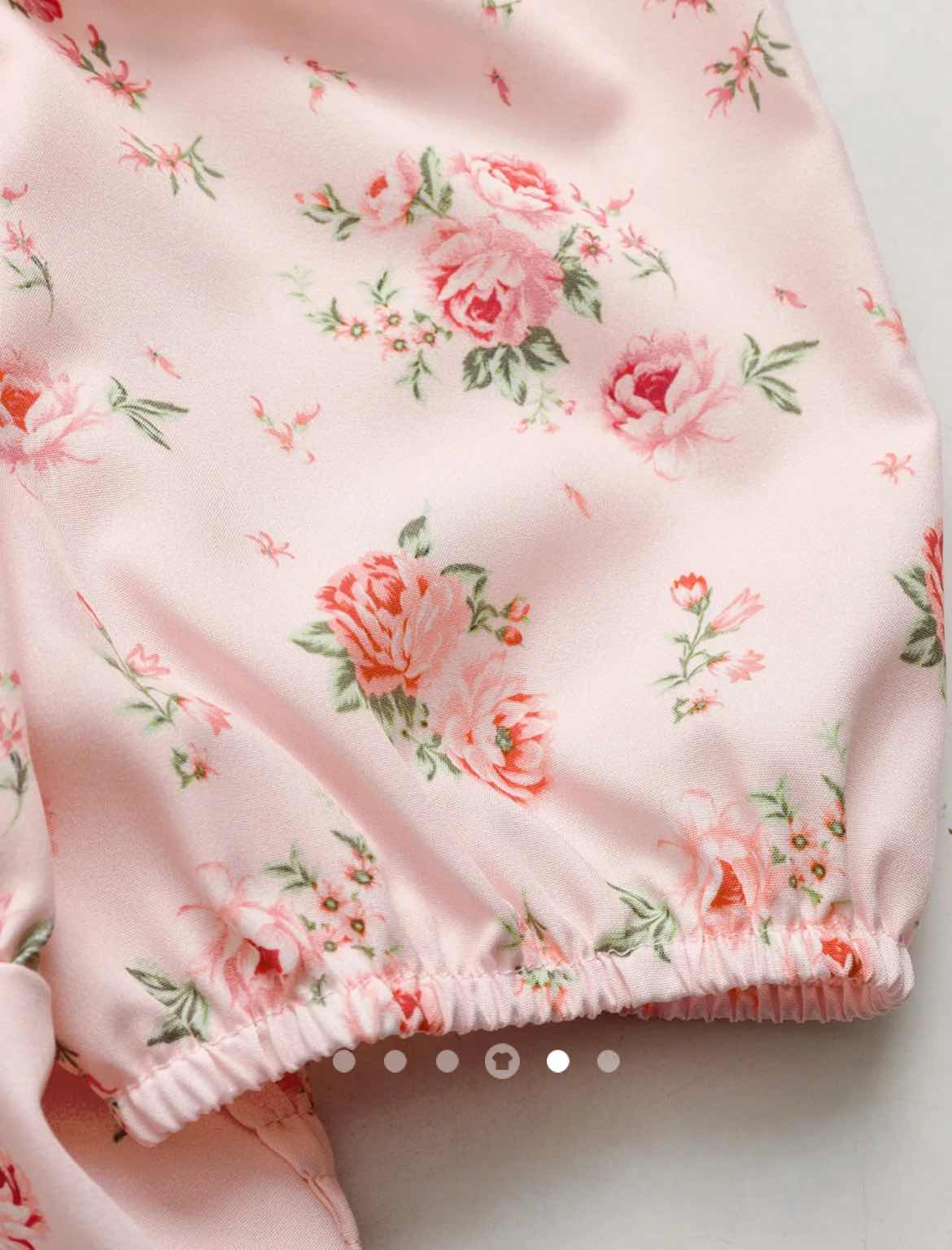 Gathered Top // Light Pink