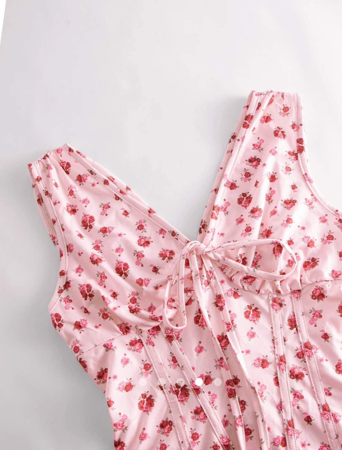 Bow Tank Top // Pink