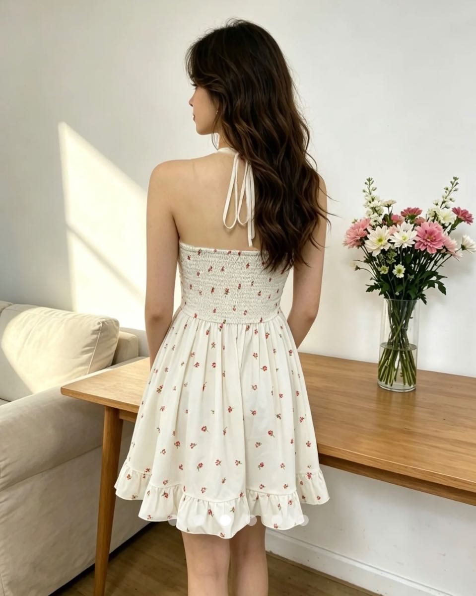 Slip Dress // White