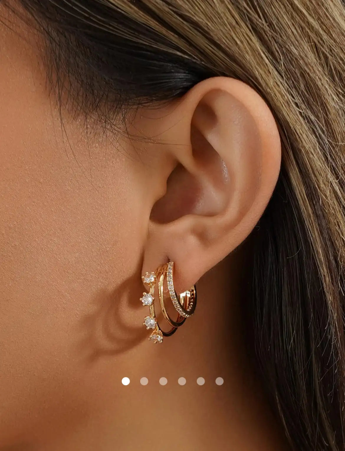 Savana Earrings 044 // Gold