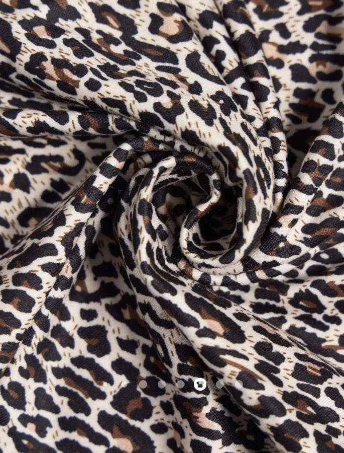 Leopard Tank Top // Brown
