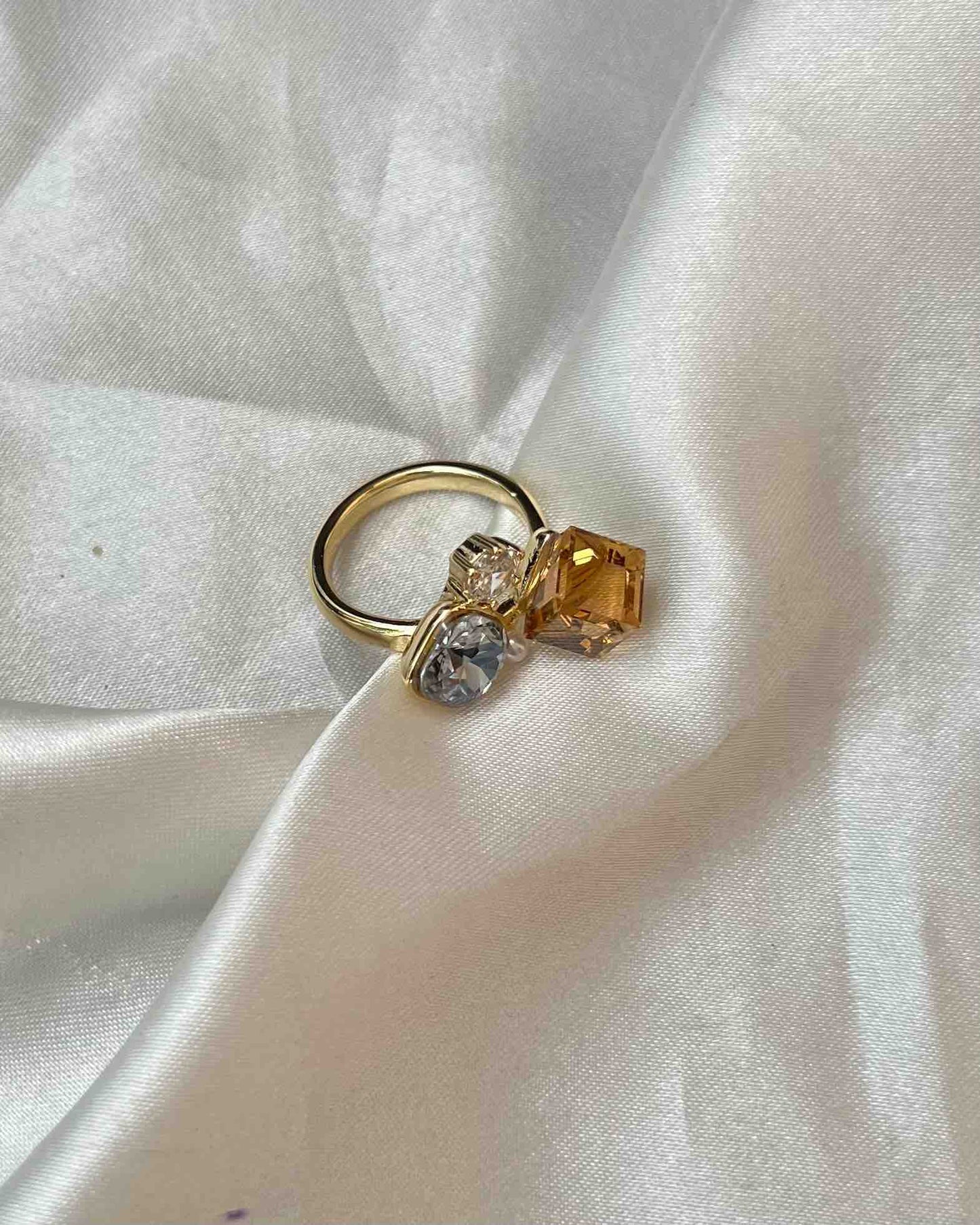 Chunky Ring 011 (Anti-Tarnish) // Gold
