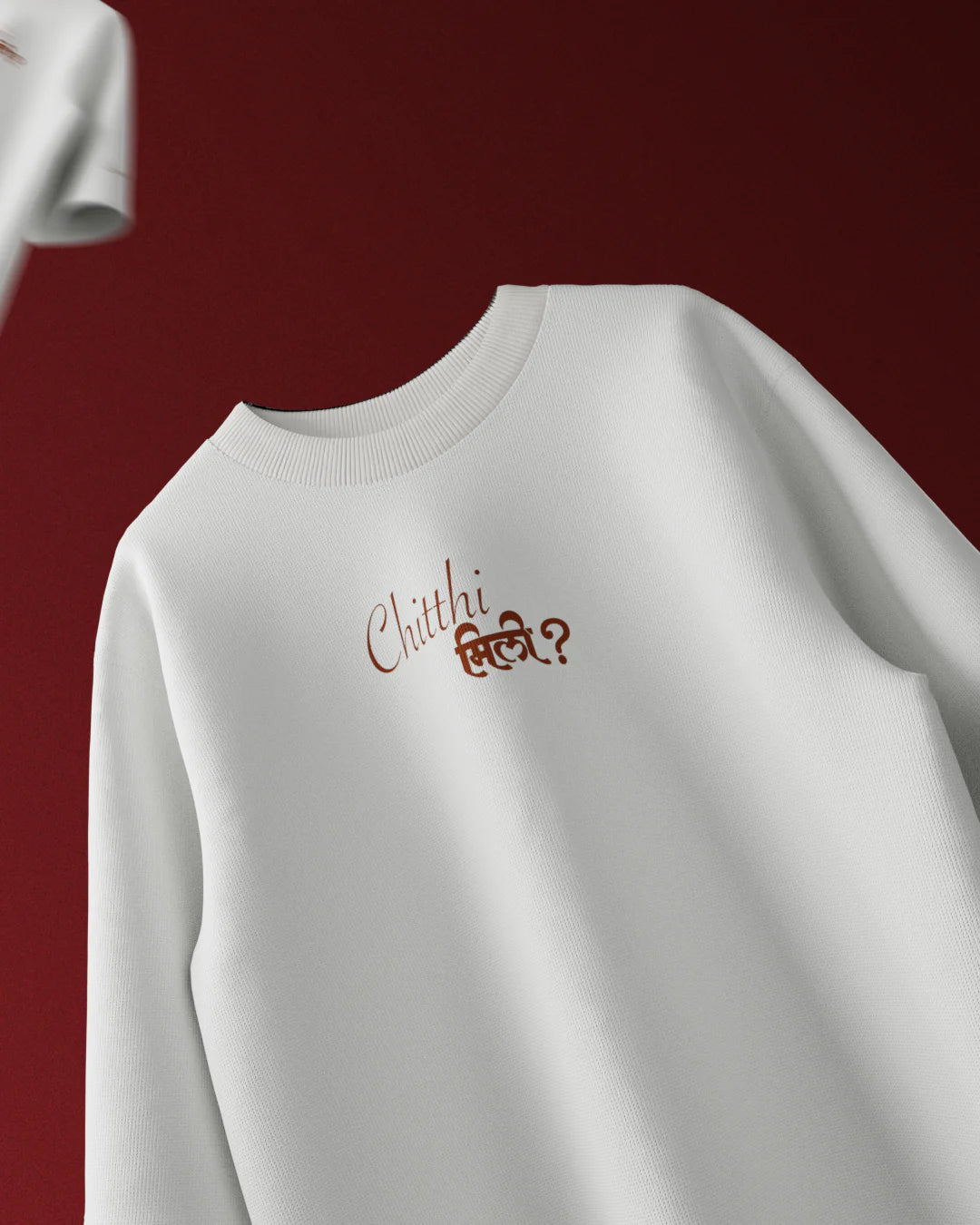 Chitthi Oversized T-Shirt // White