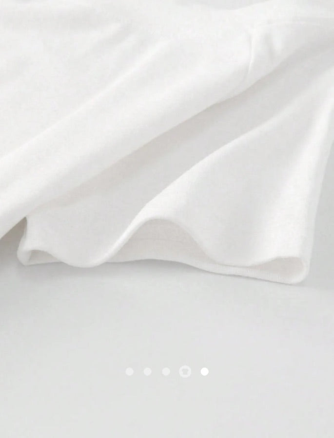 Star Pullover T-Shirt // White