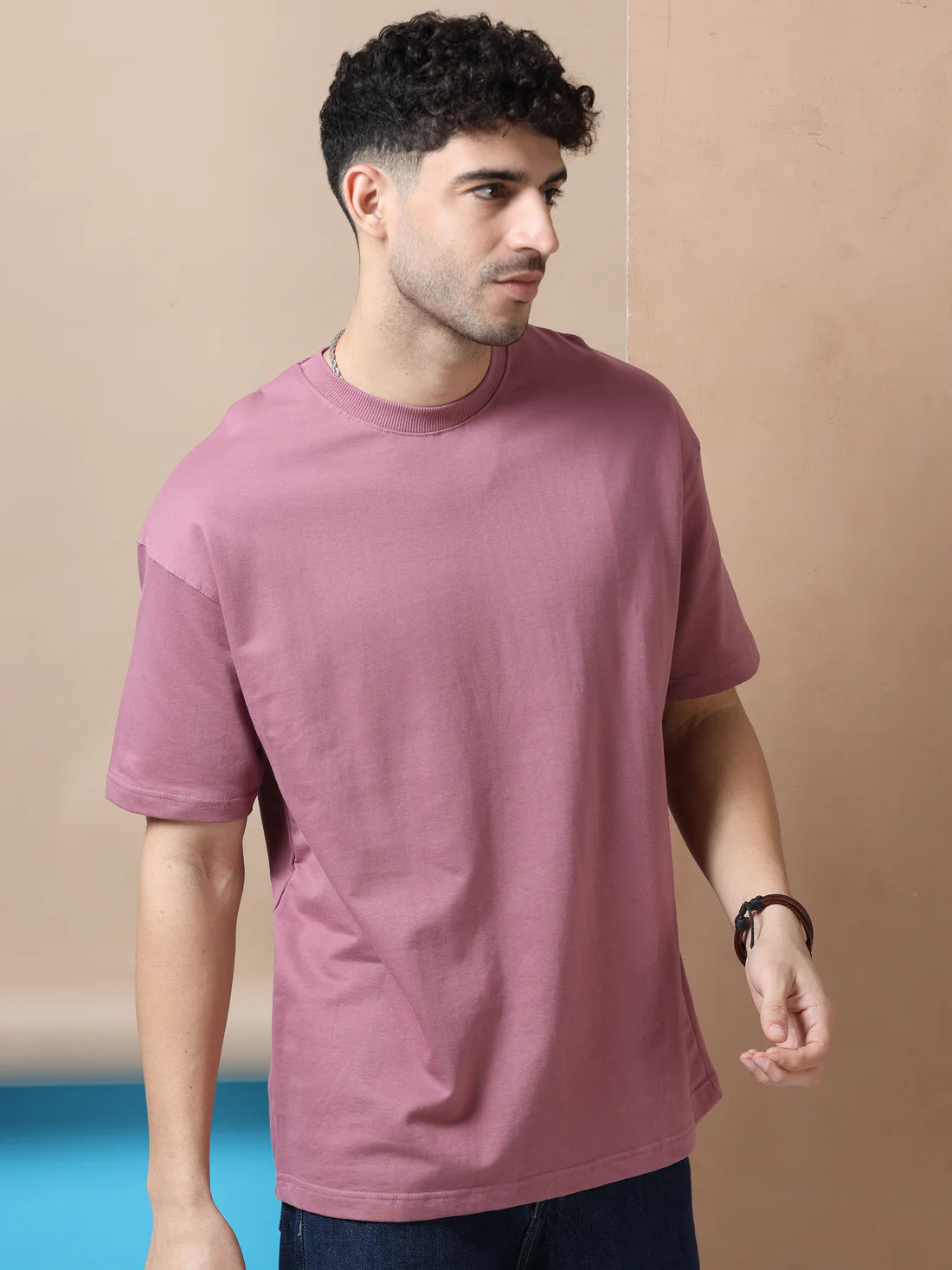 DUSTY PINK Oversized Tshirt // 100% Cotton - 240 GSM