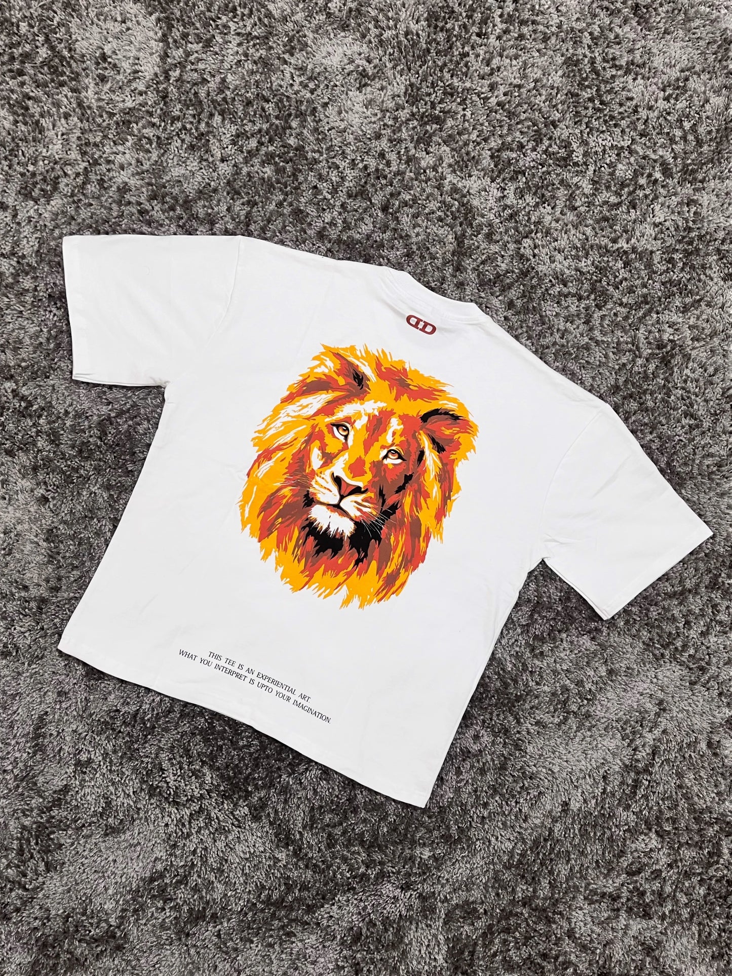 MAJESTIC LION // Puff Print - Heavy Weight 240 GSM