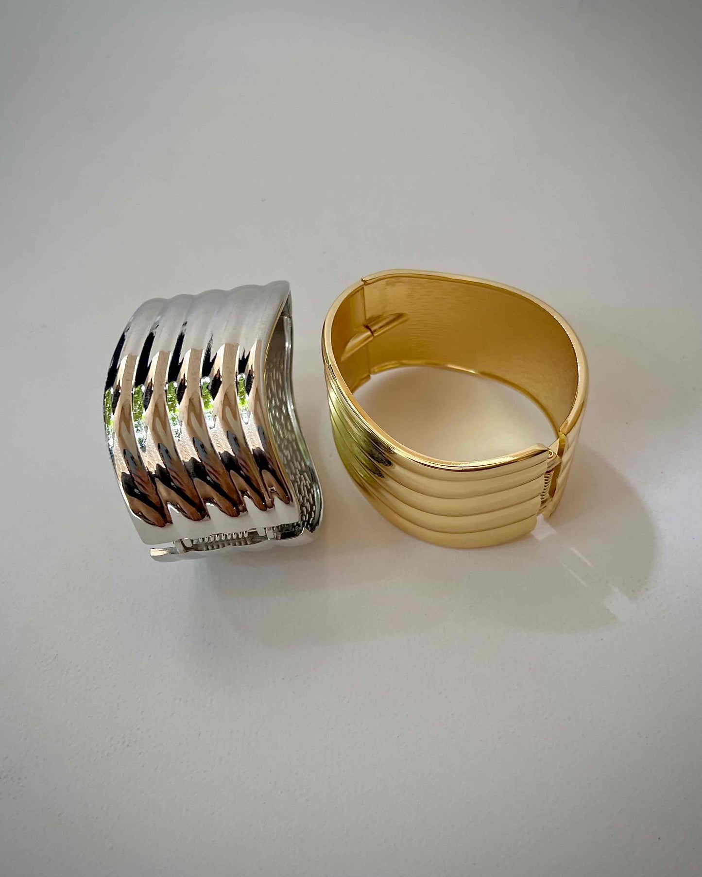 Chunky Bangle (Anti Tarnish) 013 // Gold