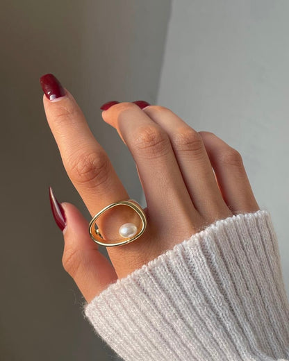Chunky Ring 013 (Anti-Tarnish) // Gold