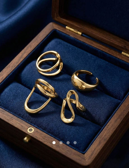 Ring Set 014 // Gold