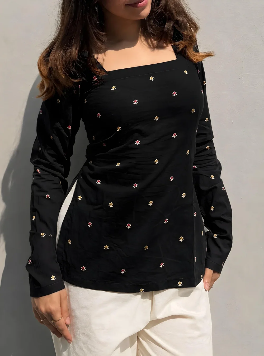 Kashish // Corset Back Kurti (100% Cotton)