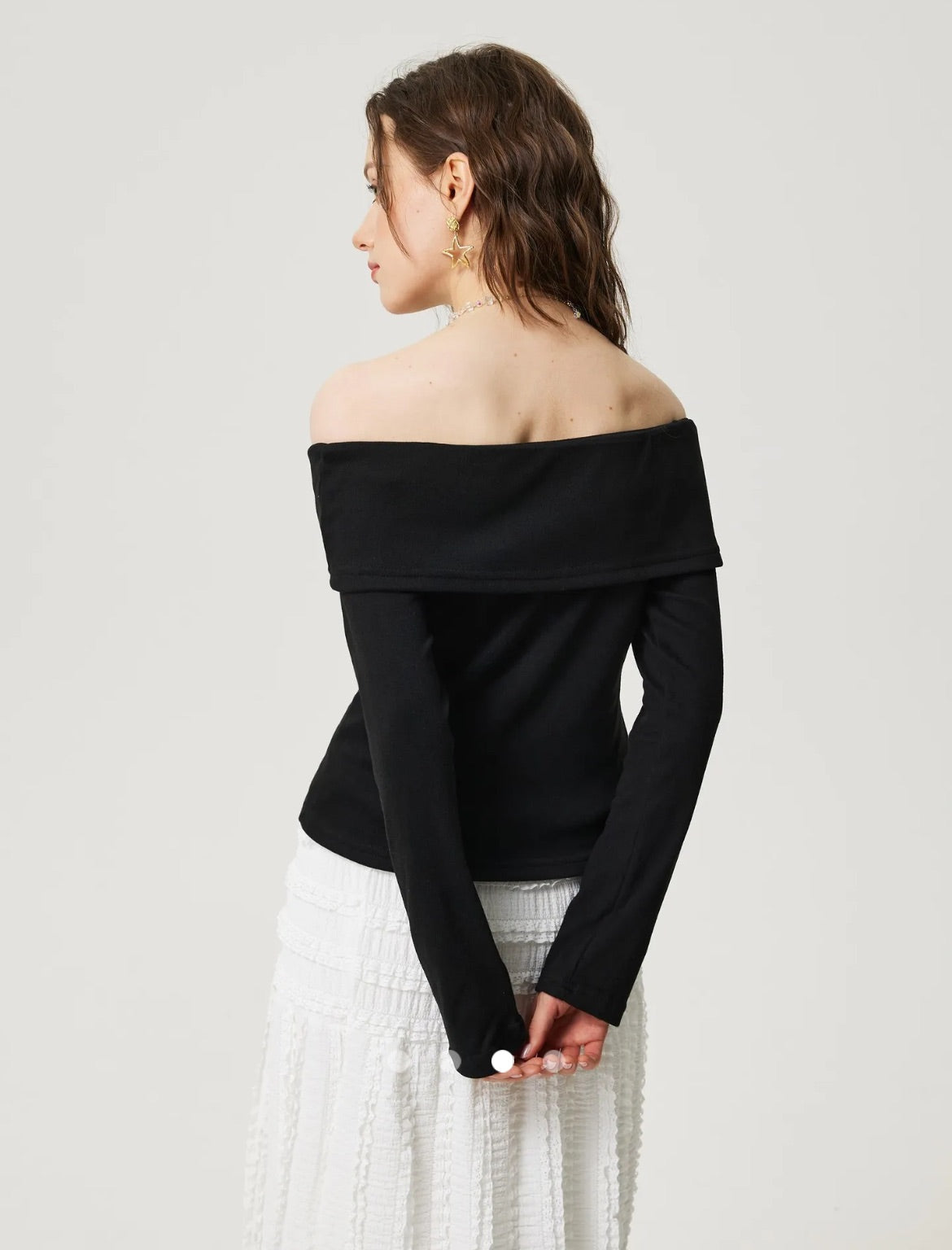 Off Shoulder Top // Black