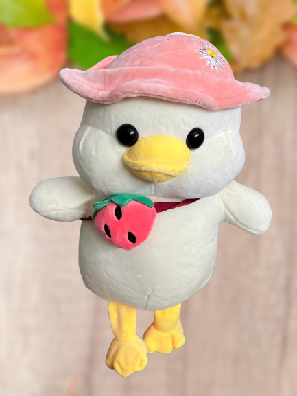 Baby Duck Soft Toy (Big & Soft) // Pink