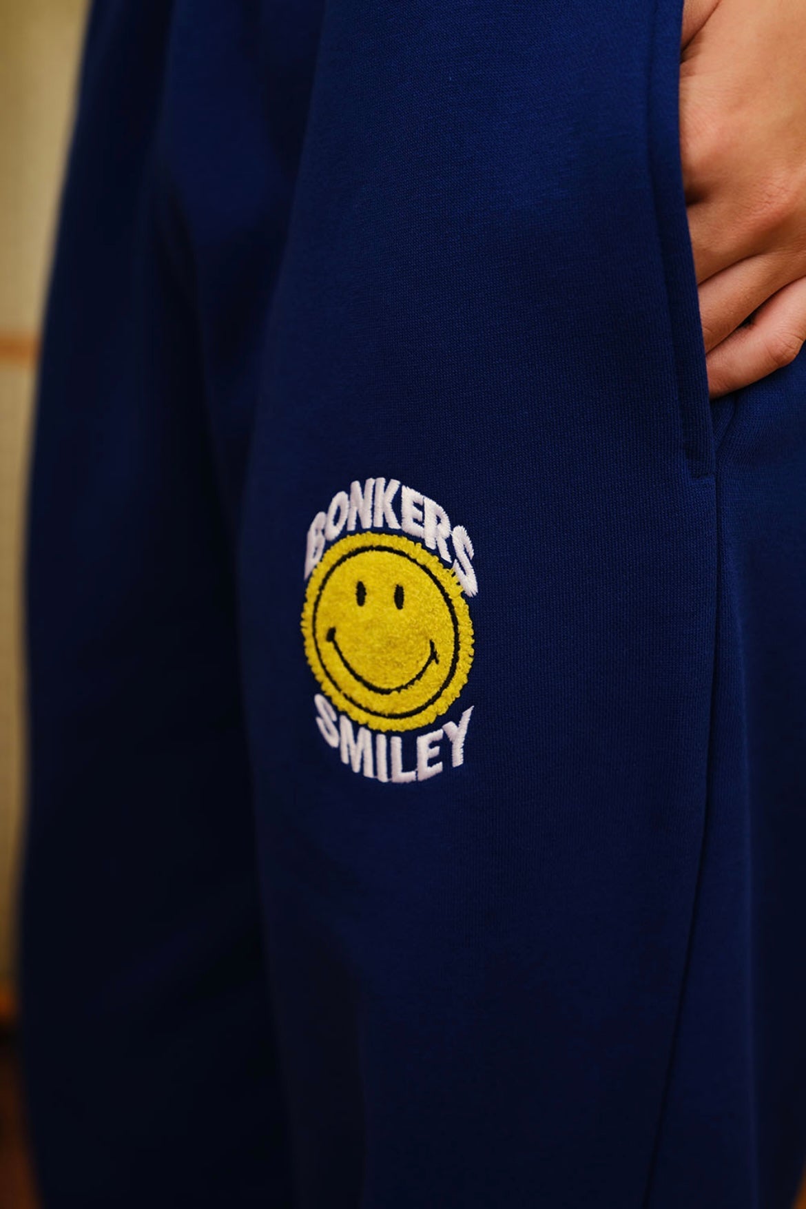 BONKERS X SMILEY // Straight Fit Sweatpants