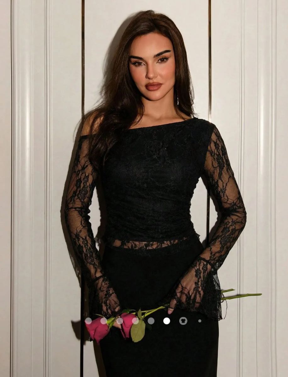 Sheer Top // Black