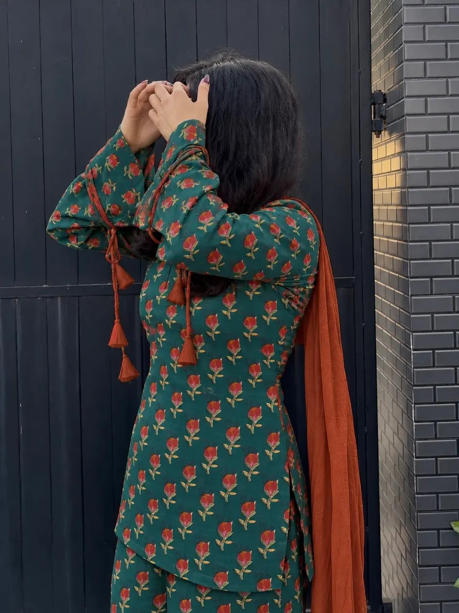 Inayat // 3pc Farshi Set (100% Cotton)
