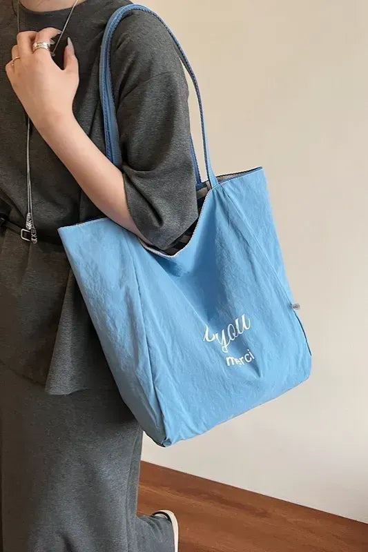 Newme Bag 019 // Blue-White