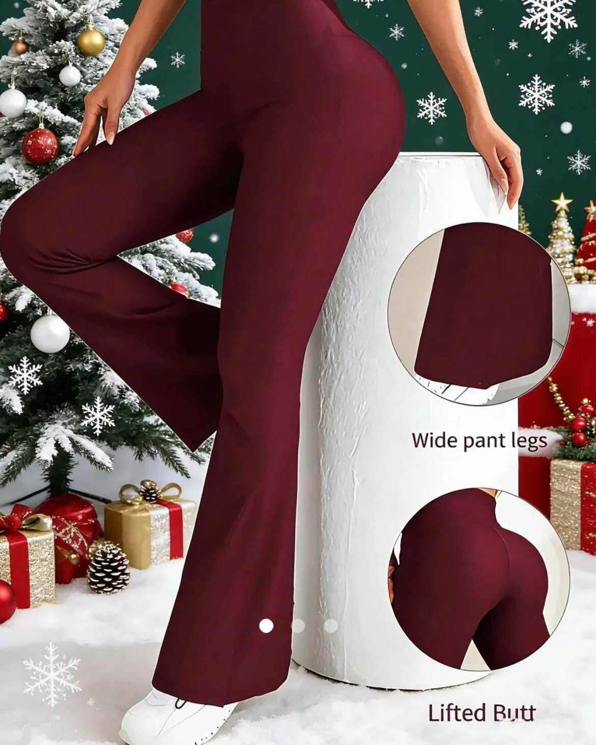 Sports Legging // Burgundy