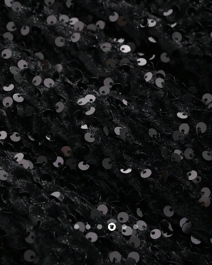 Sequin Skirt // Black