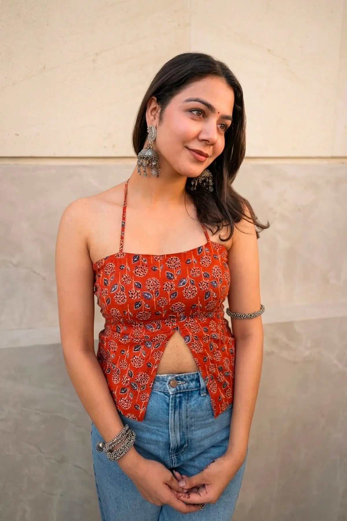 Cotton Top // Rust Orange