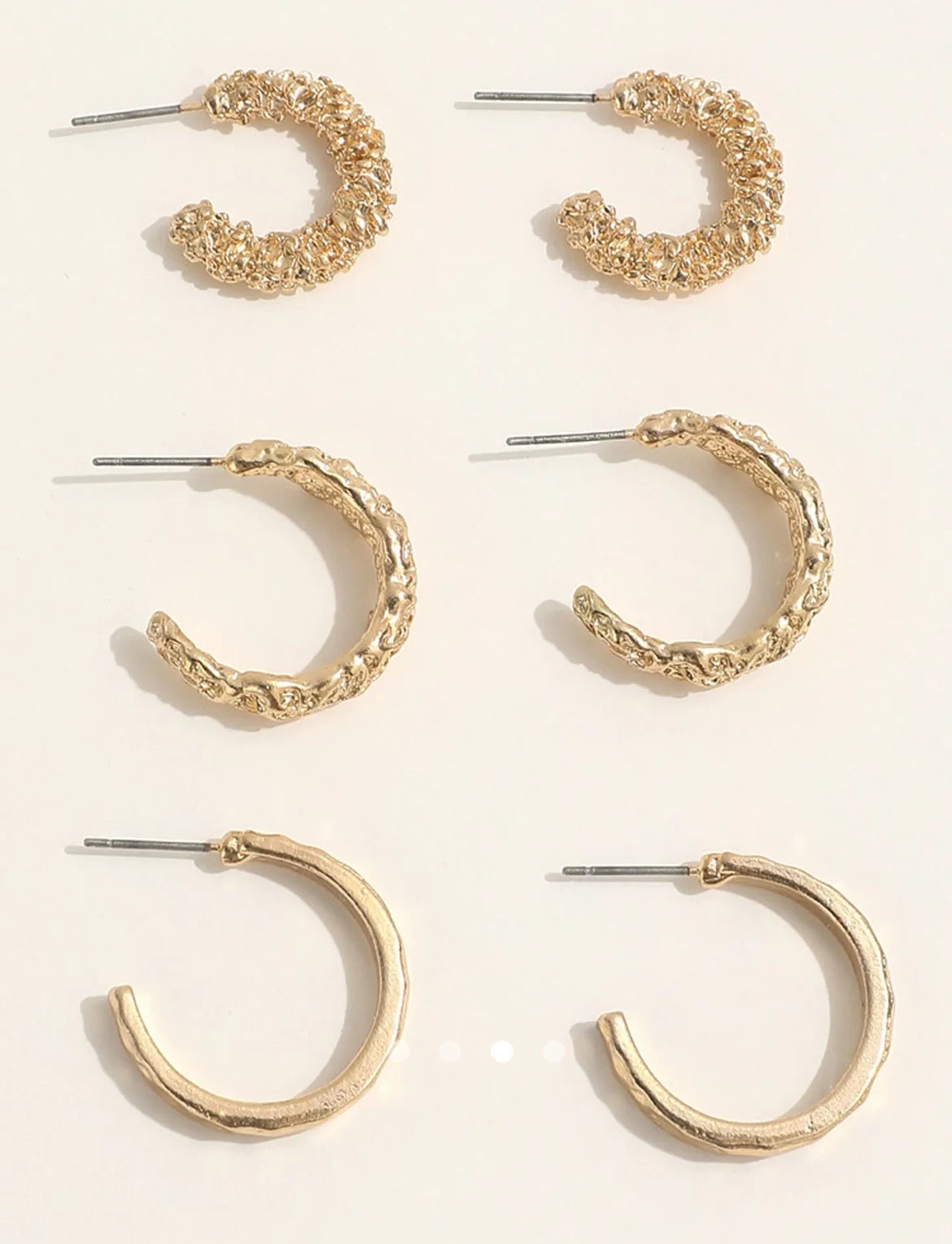 Savana Earrings 043 // Gold