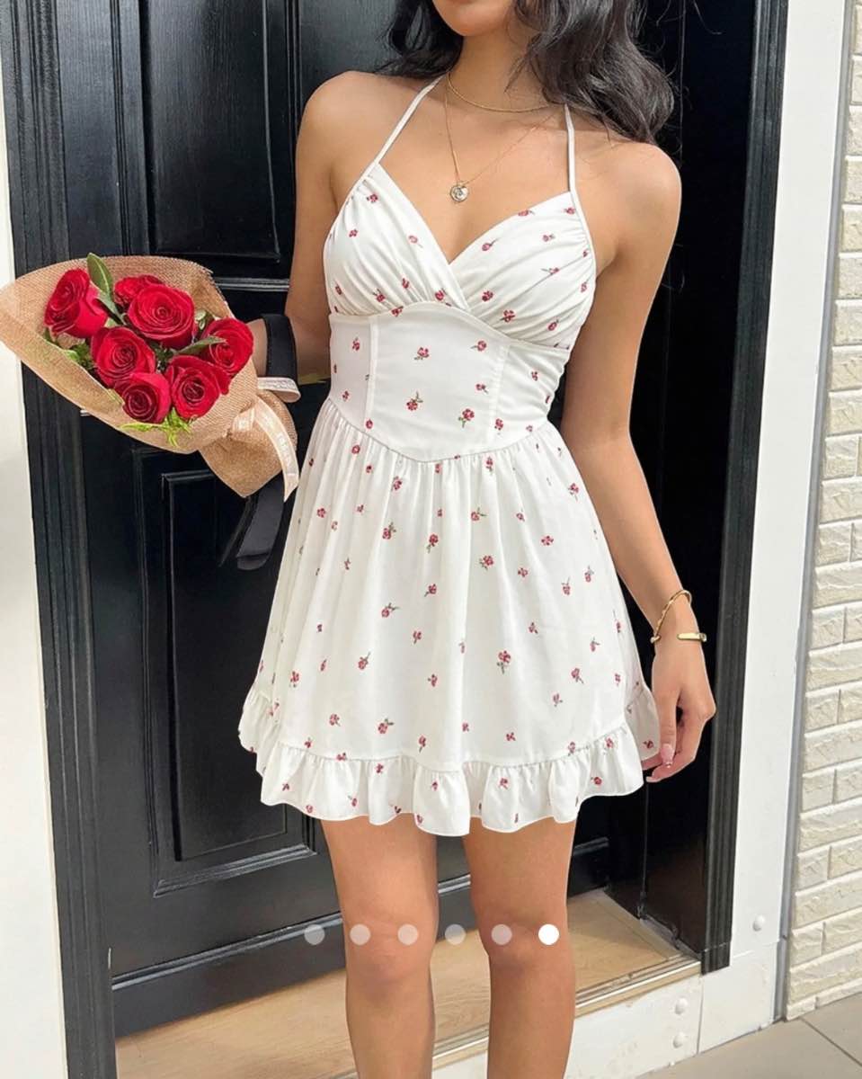 Slip Dress // White