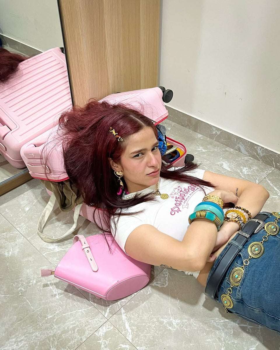 Pathological People Pleaser Baby Tee // White