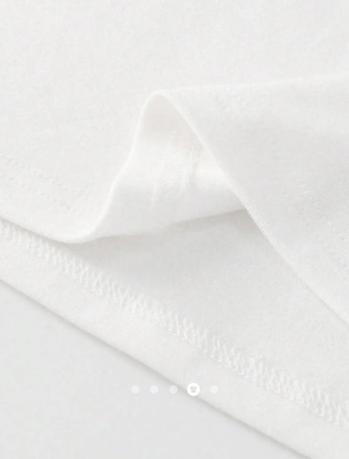 Star Pullover T-Shirt // White