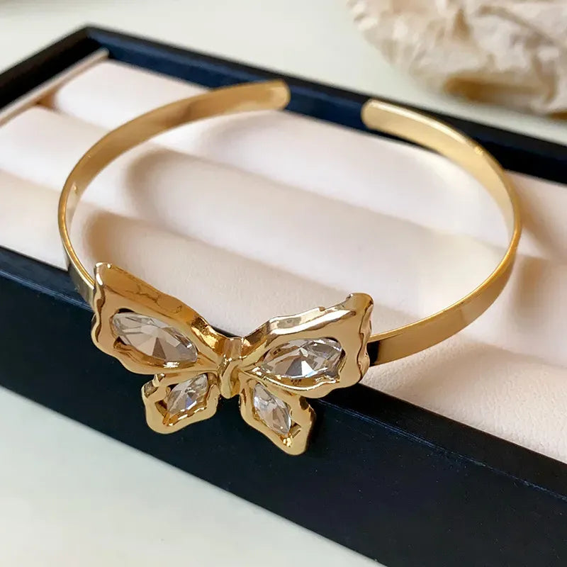 Butterfly Arm Cuff // Gold