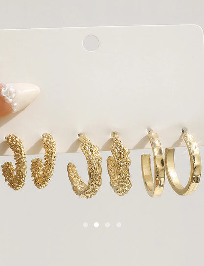 Savana Earrings 043 // Gold