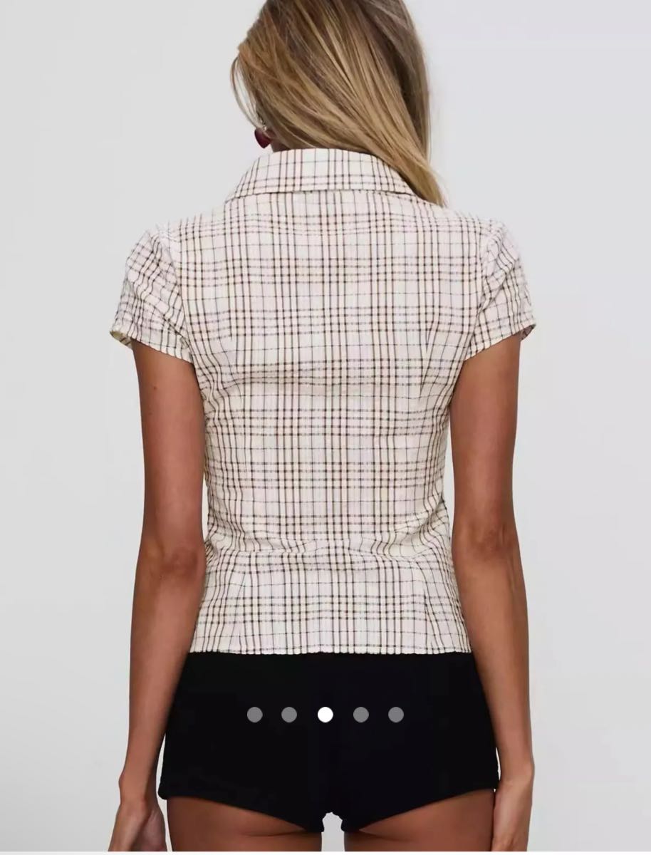 Classic Plaid Shirt // Apricot Brown