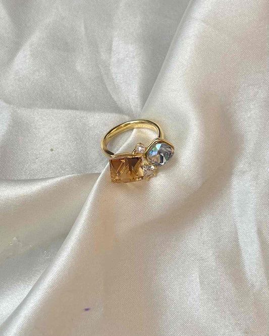 Chunky Ring 011 (Anti-Tarnish) // Gold