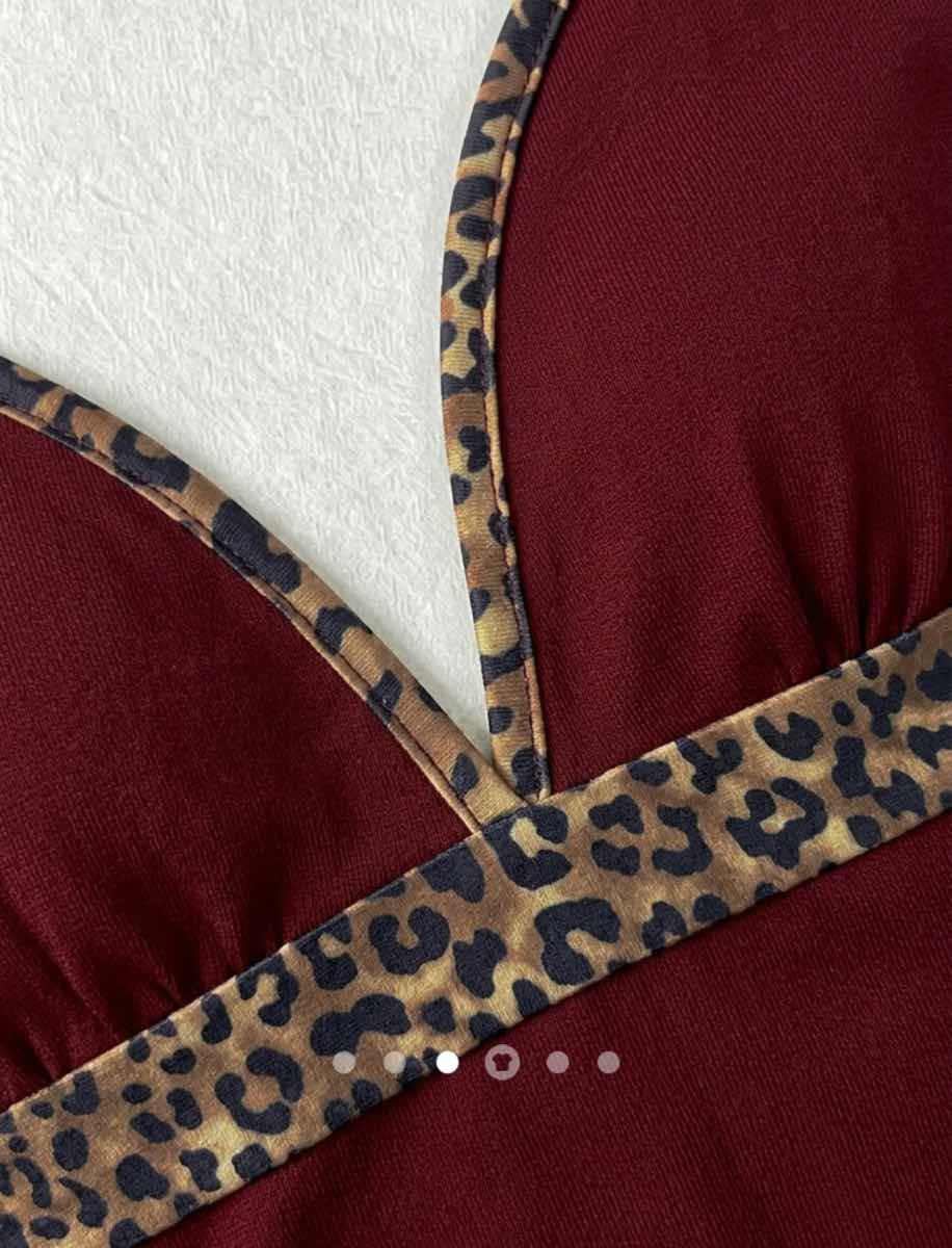 Contrast Cami Top // Burgundy