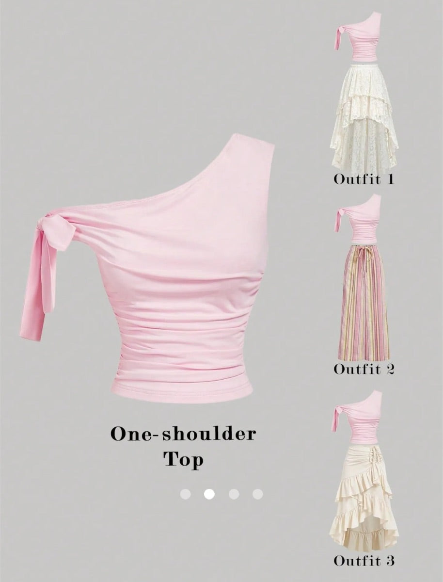 Bow Tank Top 001 // Pink