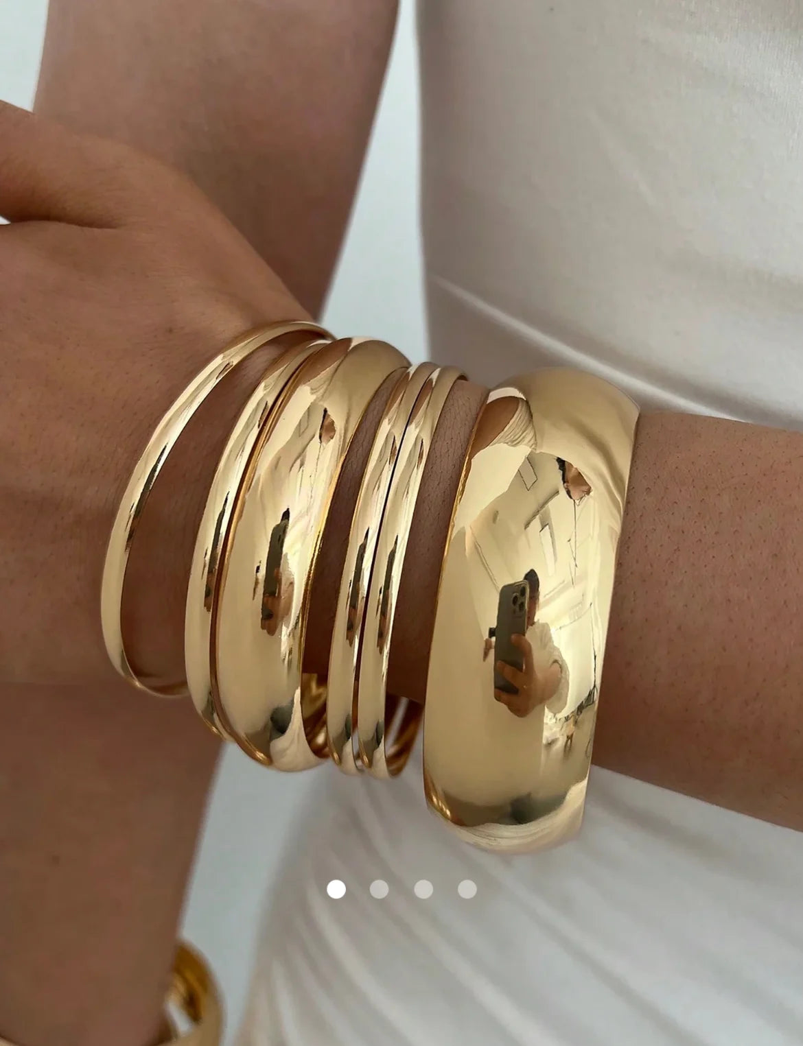 Bracelet Set 007 // Gold
