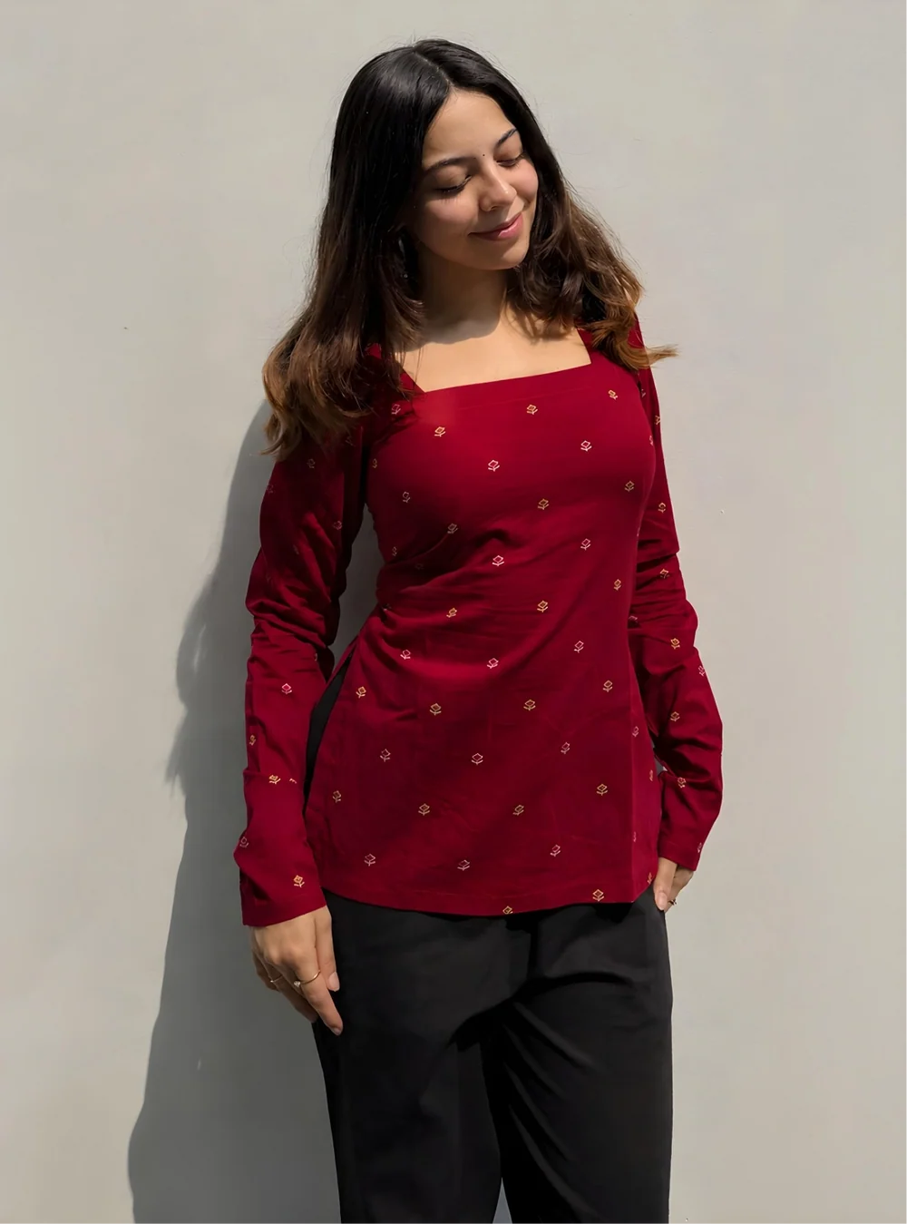 Raashi // Corset Back Kurti (100% Cotton)