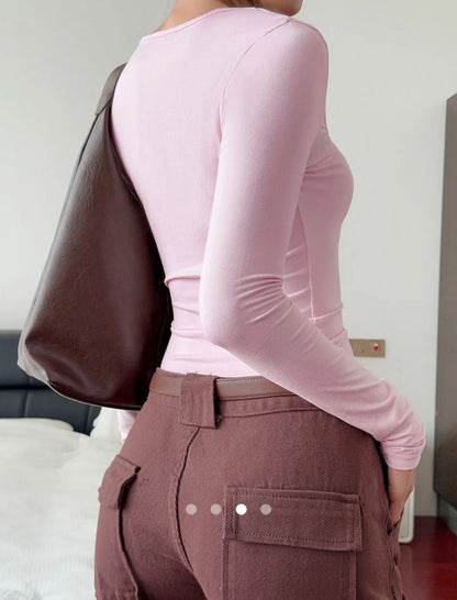 Pullover T-Shirt // Pink