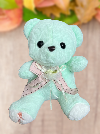 Happy Teddy Soft Toy // Green