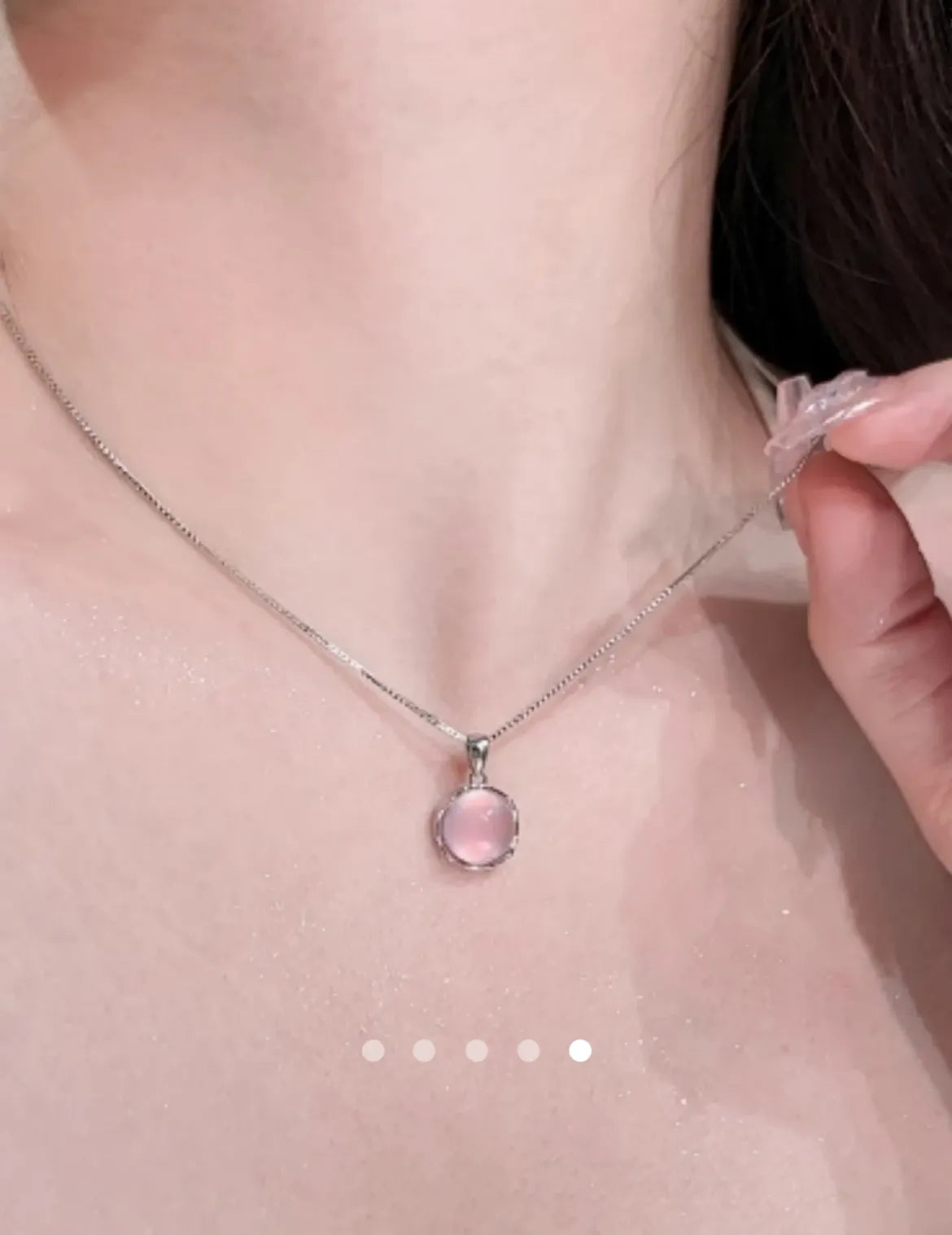 Necklace 023 // Pink