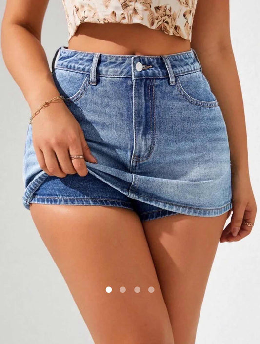 Denim Shorts // Blue