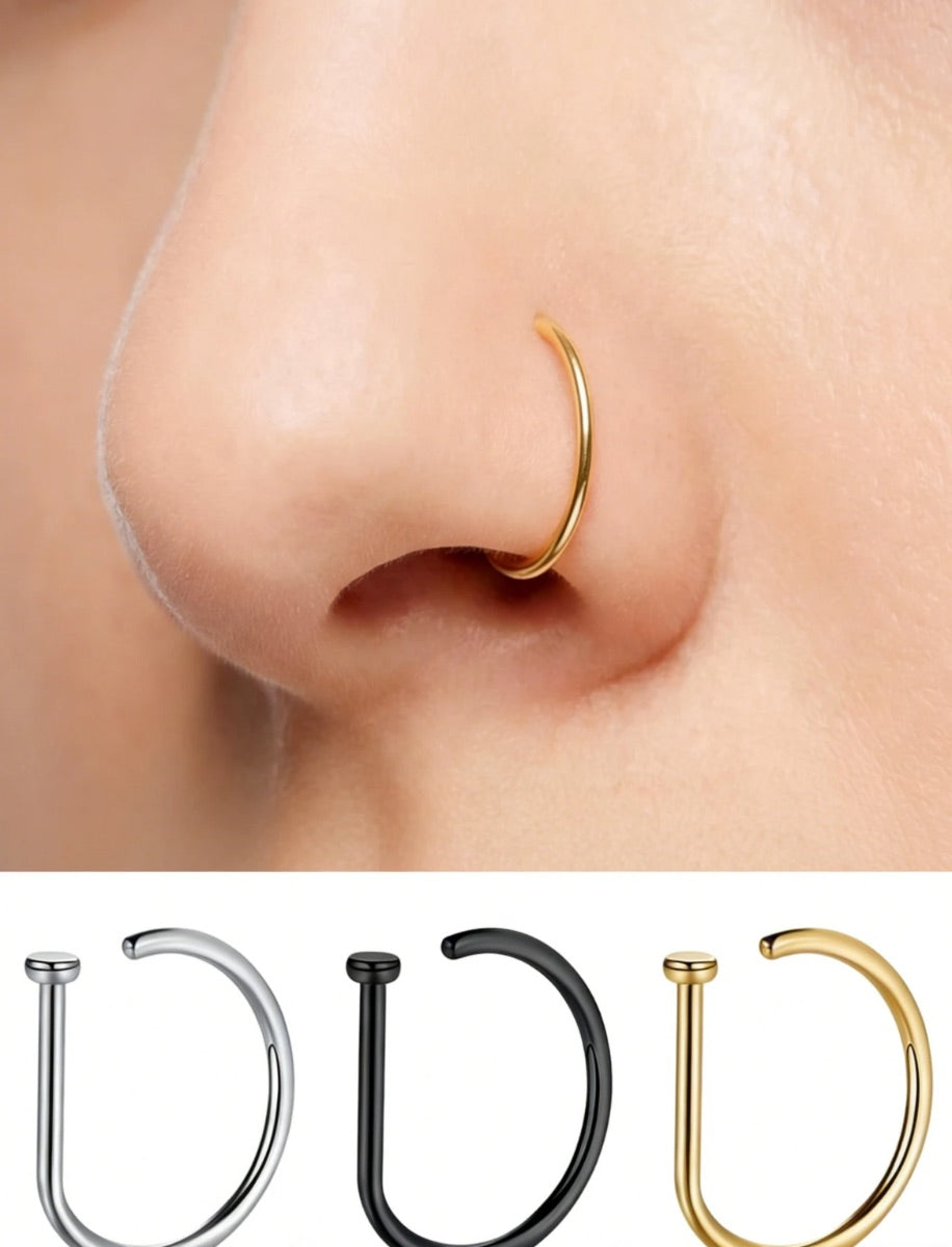 Nose Ring // 3pc set