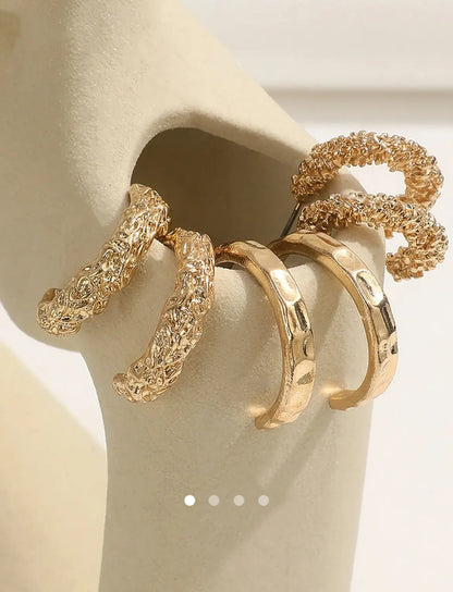 Savana Earrings 043 // Gold