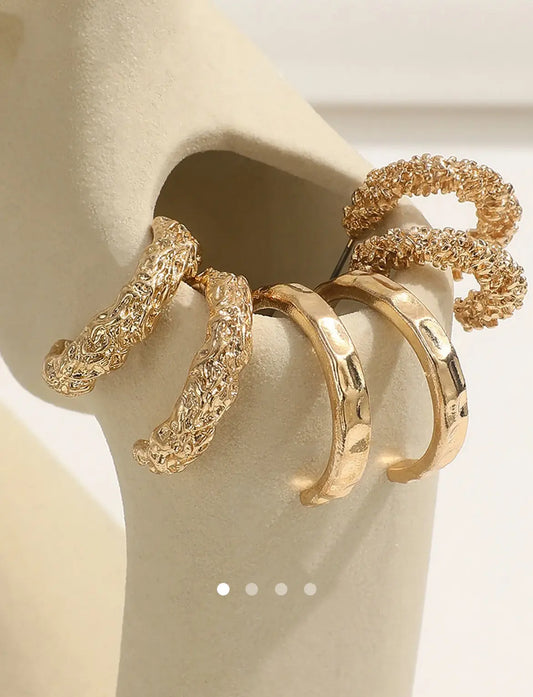 Savana Earrings 043 // Gold