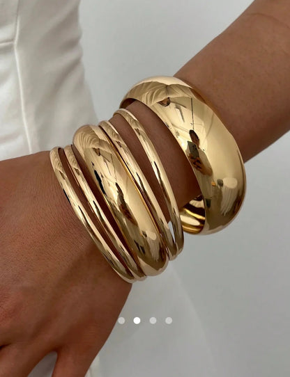Bracelet Set 007 // Gold