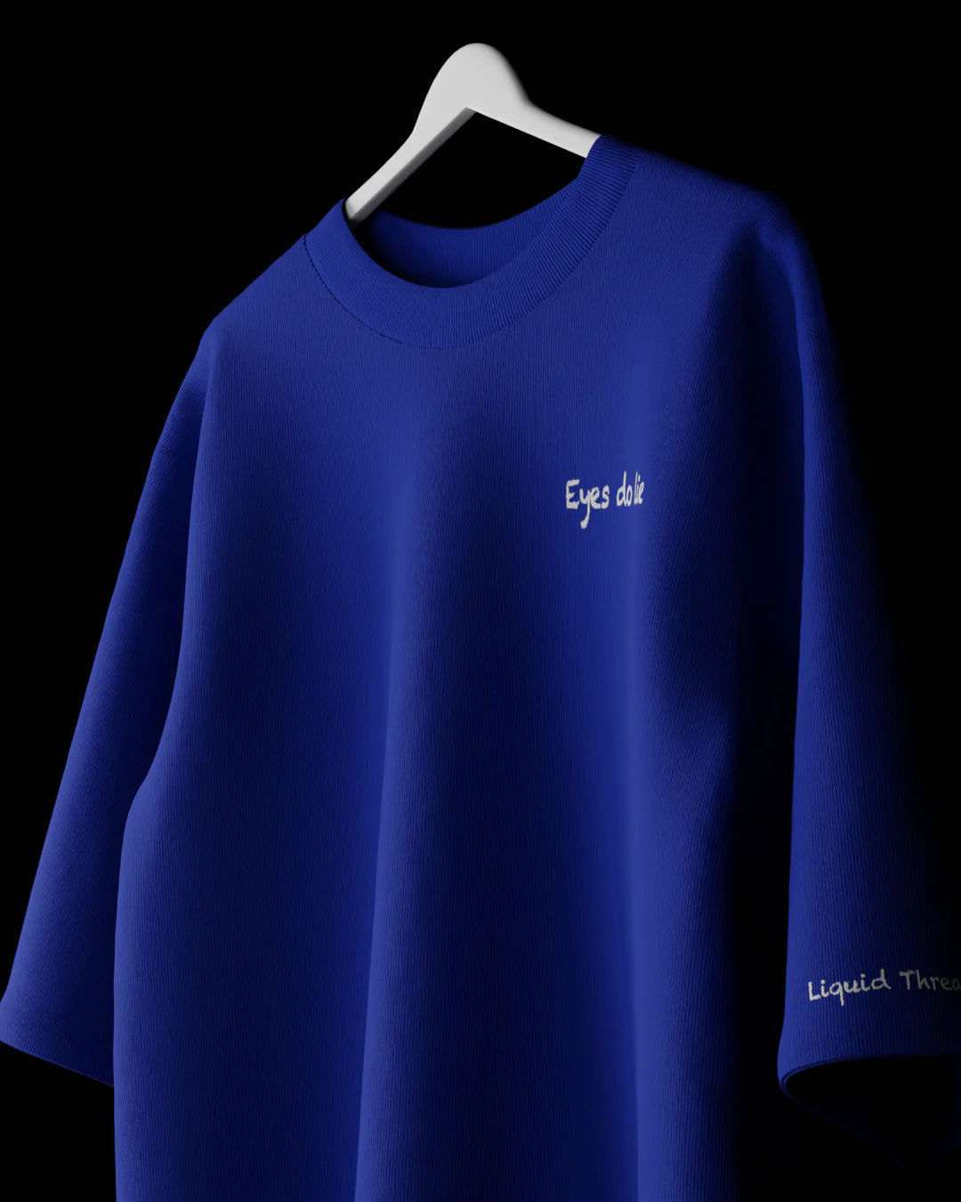 Deceiver Oversized T-Shirt // Blue